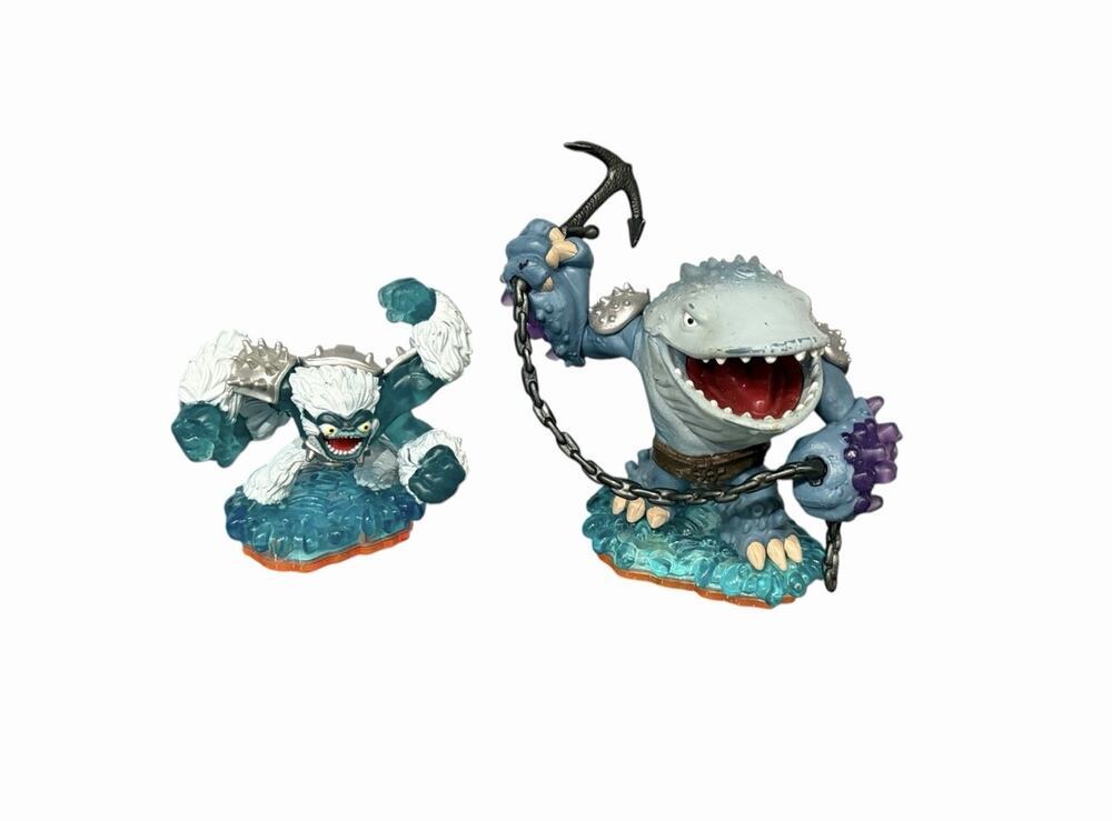 Skylanders Giants Game Figures Thumpback And Slam Bam
